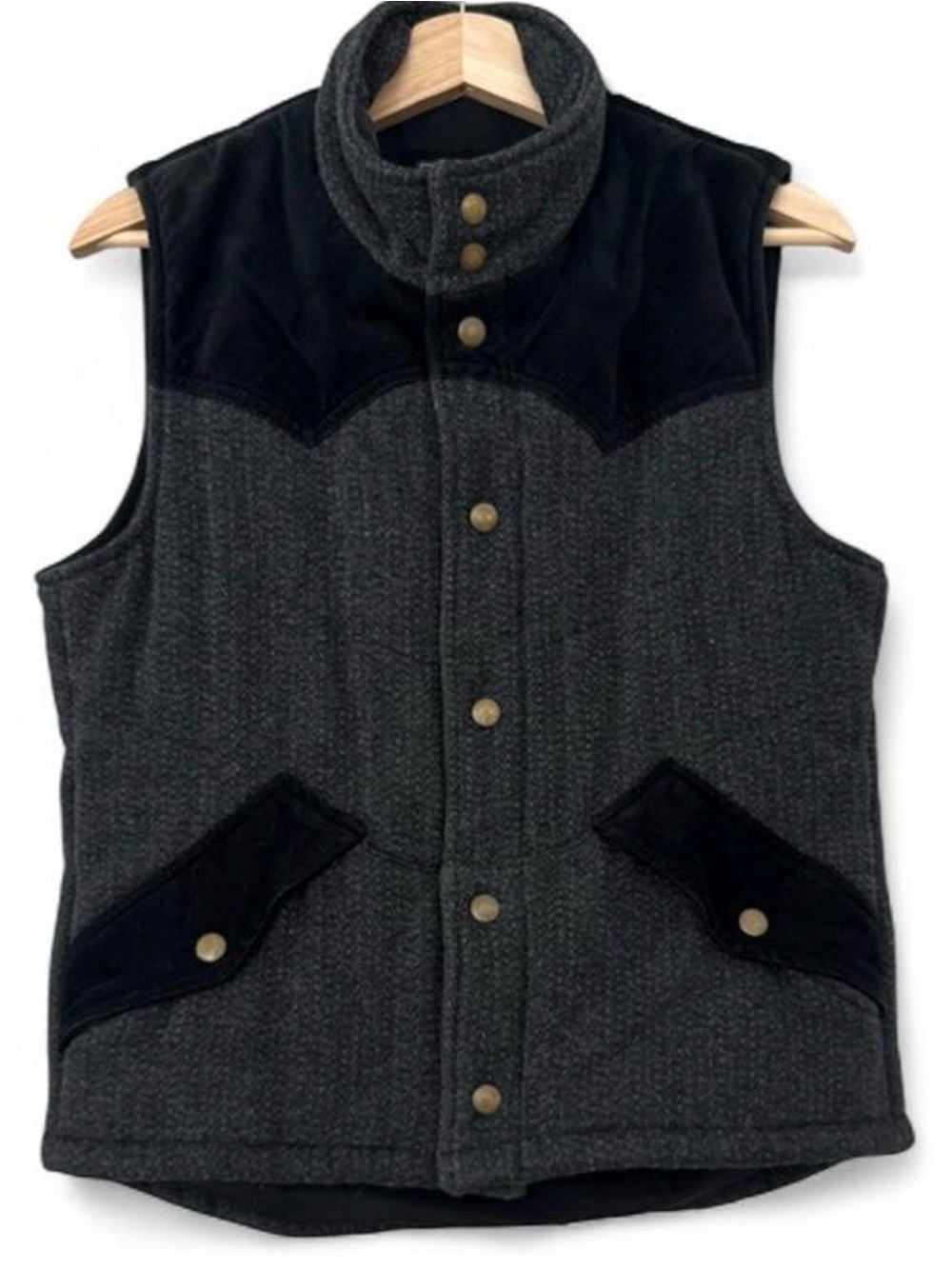 🚨RARE🚨- Flash Report, "Vintage Fatigues" Puffer Vest - Men’s M